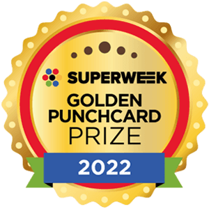 Coccarda SuperWeek Golden Punchcard Prize 2022