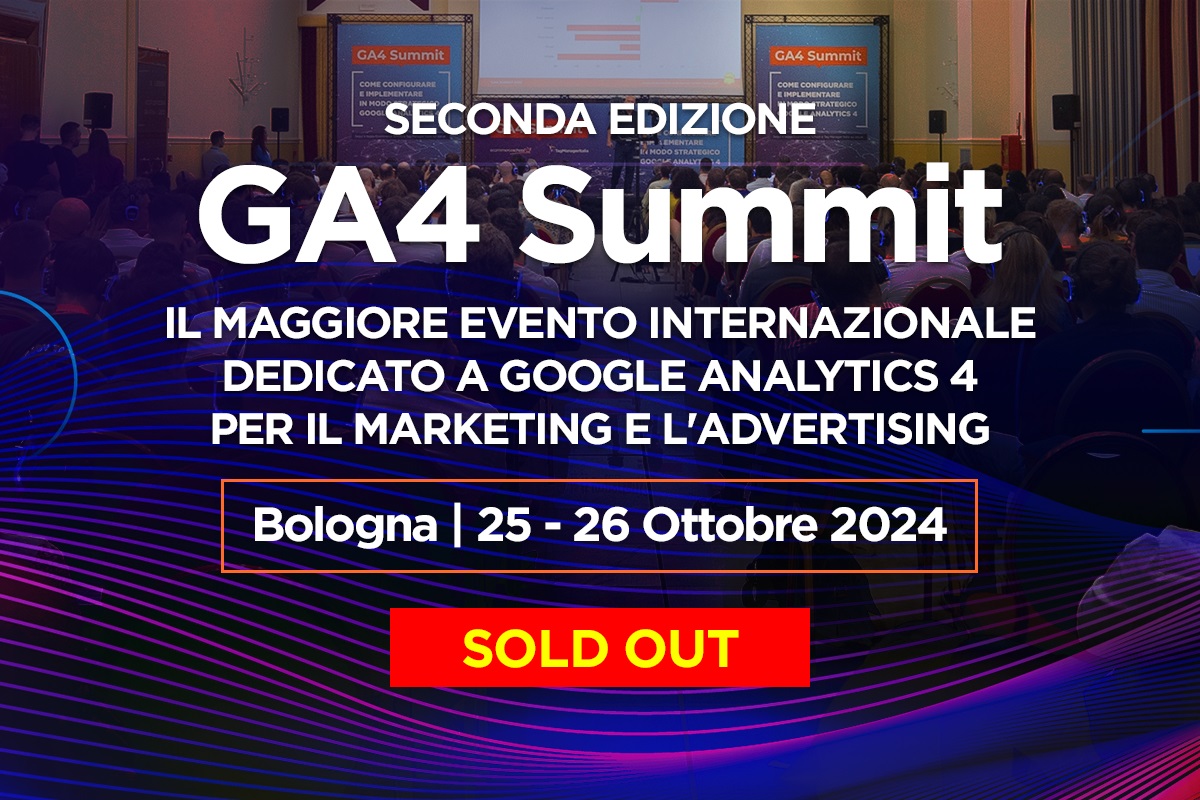 GA4 Summit 2024 - Sold Out